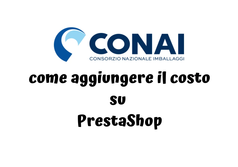 Come aggiungere il costo conai su PrestaShop