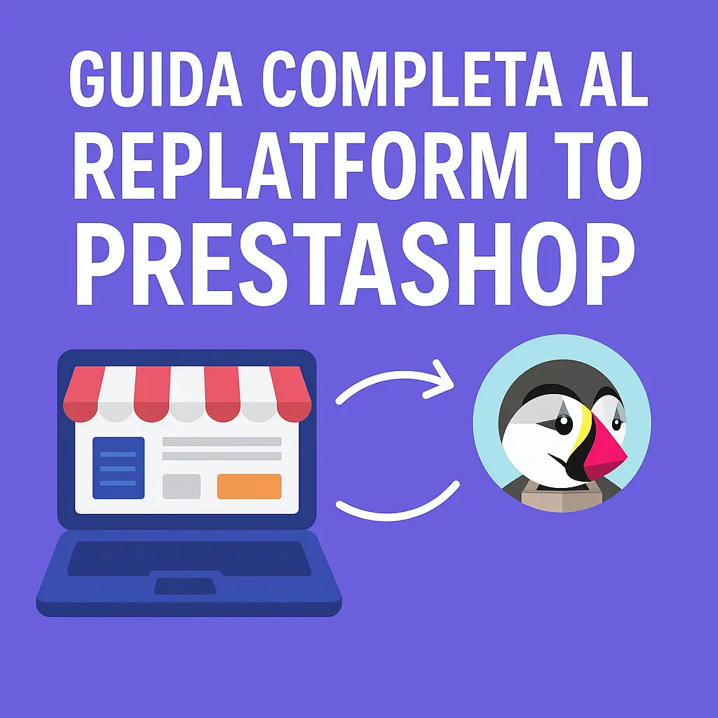 Guida completa al Replatform to Prestashop